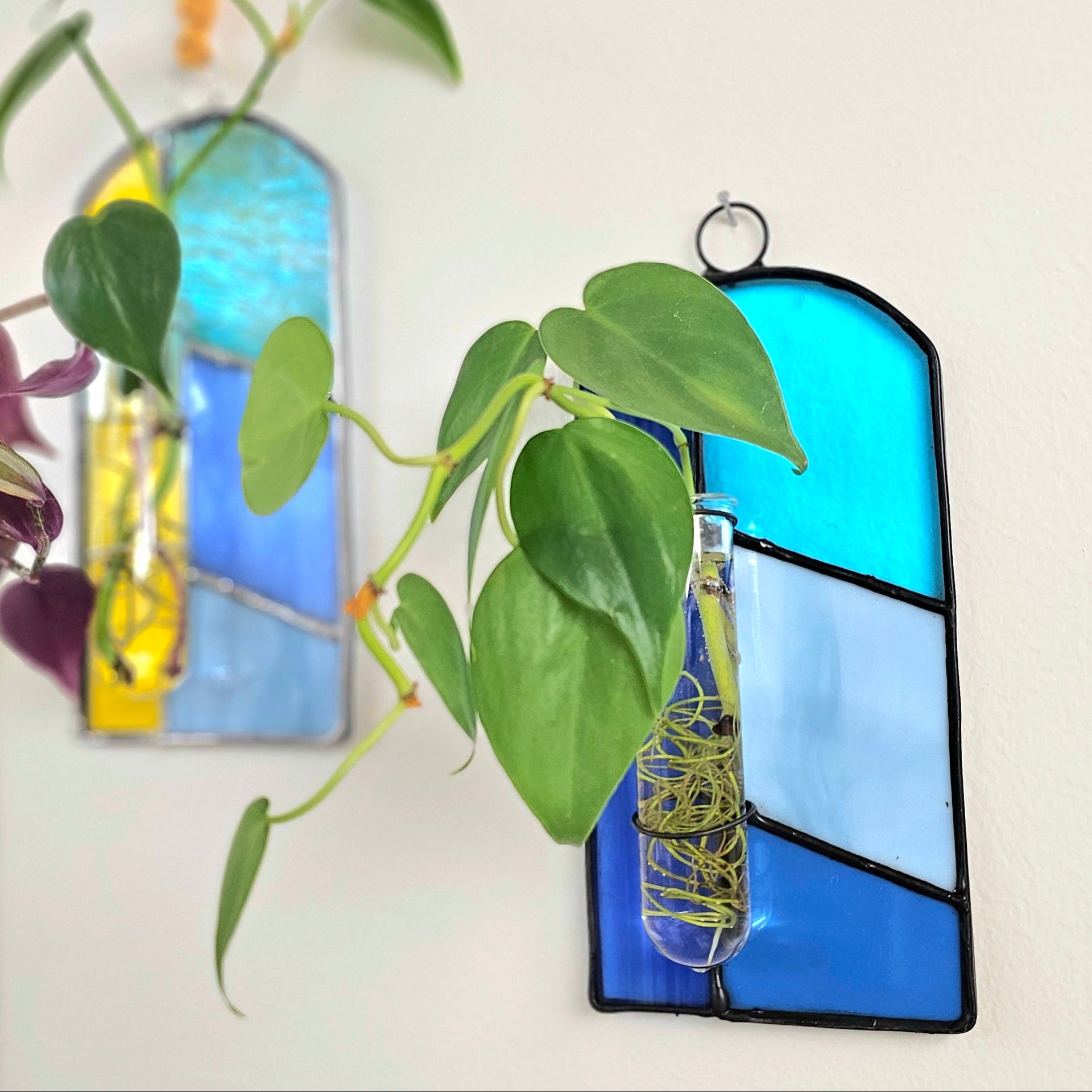 Bloom & Grow: Stained Glass Plant Holders – Manito Hill Creative Studio
