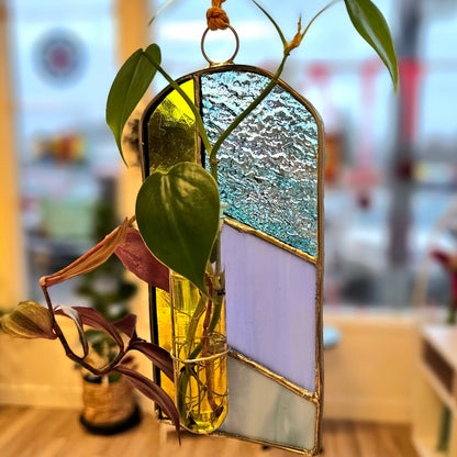 Bloom & Grow: Stained Glass Plant Holders – Manito Hill Creative Studio