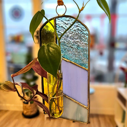 Bloom & Grow: Stained Glass Plant Holders