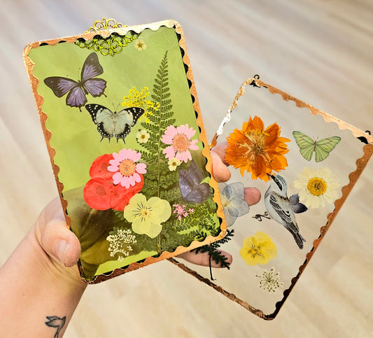 Enchanted Windows: Pressed Flower Suncatcher Workshop