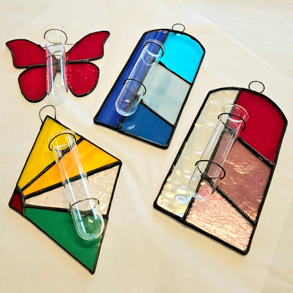 Bloom & Grow: Stained Glass Plant Holders
