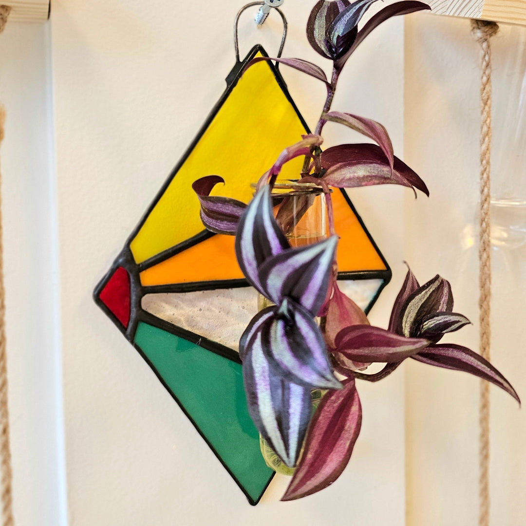 Bloom & Grow: Stained Glass Plant Holders