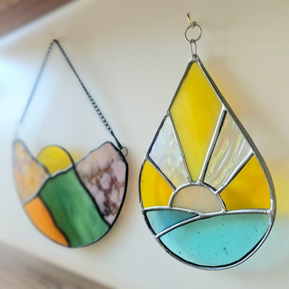 Golden Dawn: Stained Glass Sunrise Workshop