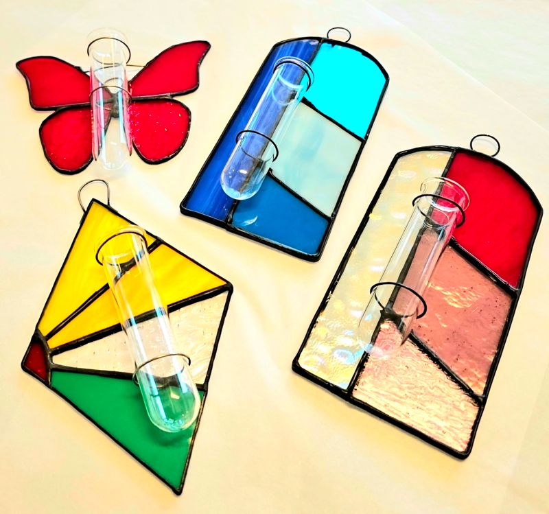Bloom & Grow: Stained Glass Plant Holders