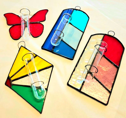 Bloom & Grow: Stained Glass Plant Holders