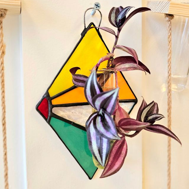 Bloom & Grow: Stained Glass Plant Holders